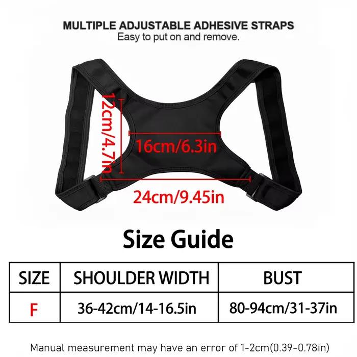 Correcteur de posture réglable, ceinture de soutien dorsal - Soutien ergonomique respirant et antidérapant pour une meilleure posture, adapté à la position assise
