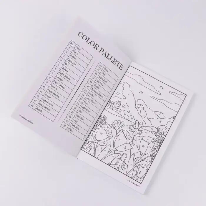 Coloriage par numéros pour adultes, fond unique, livre de coloriage pour soulager le stress, thérapie contre l'anxiété, dessin, peinture, livre pour hommes, femmes, adolescents