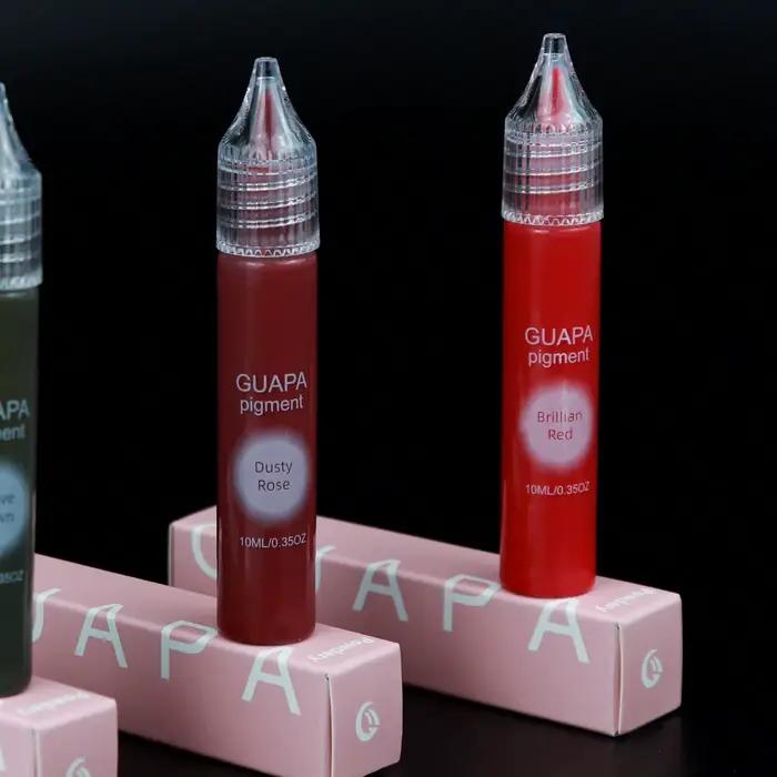 Encre de tatouage PMU 10ML pour sourcils et lèvres | Pigment de maquillage semi permanent