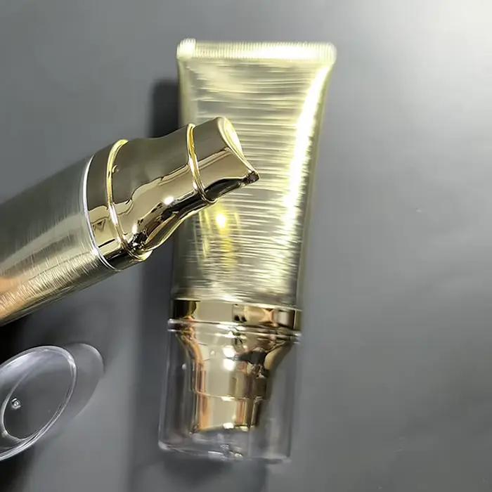 ● Tubes portables vides 30/50ml, fond de teint à presser, BB crème, Lotion cosmétique, bouteille de voyage avec pompe à vide, récipient rechargeable