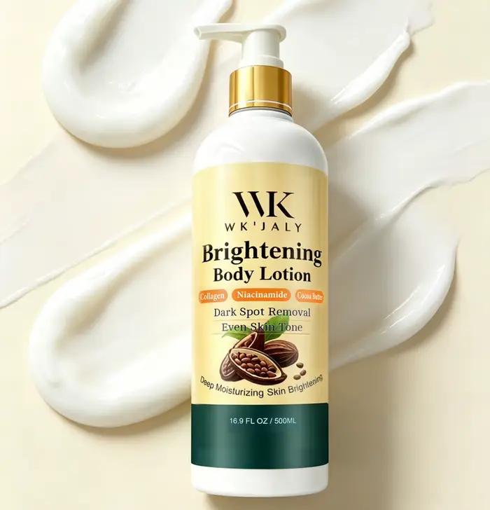 Lotion corporelle éclaircissante WK JALY Collagen Papaya Glow