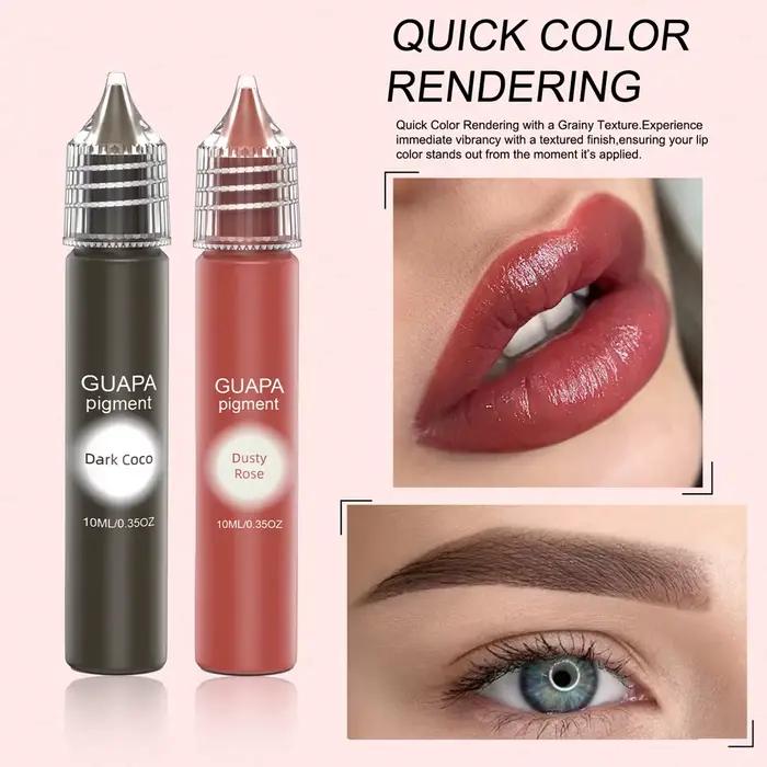 REACH certifié professionnel poudre liquide tatouage Pigment Semi-Permanent maquillage tatouages encres pour SMP cuir