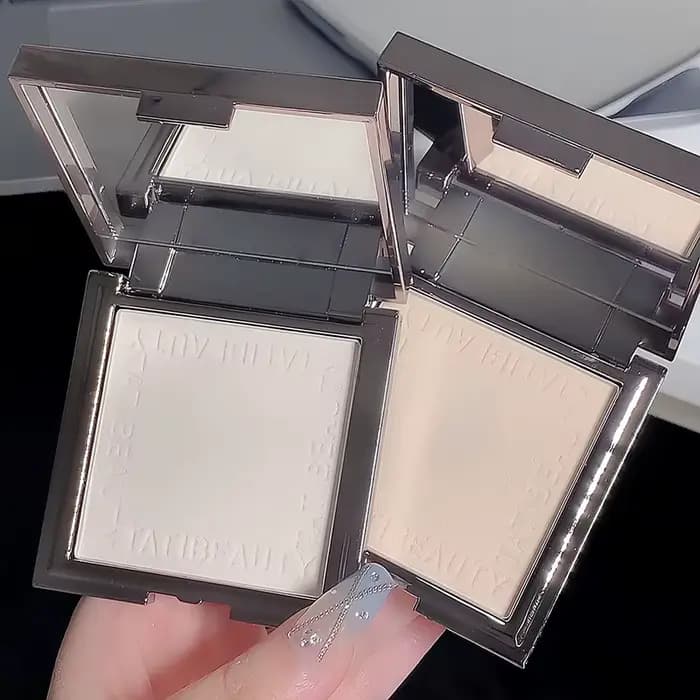 TATIBEAUTY Petit Bloc D'argent Poudre Soft Focus Contrôle D'huile Réglage