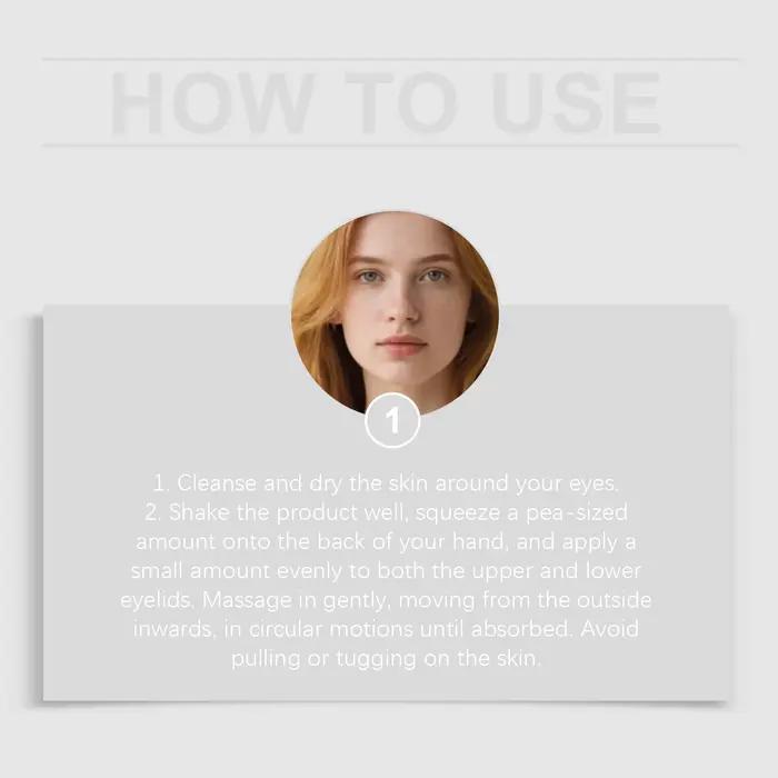 Crème hydratante anti-âge pour les yeux pour femmes et hommes