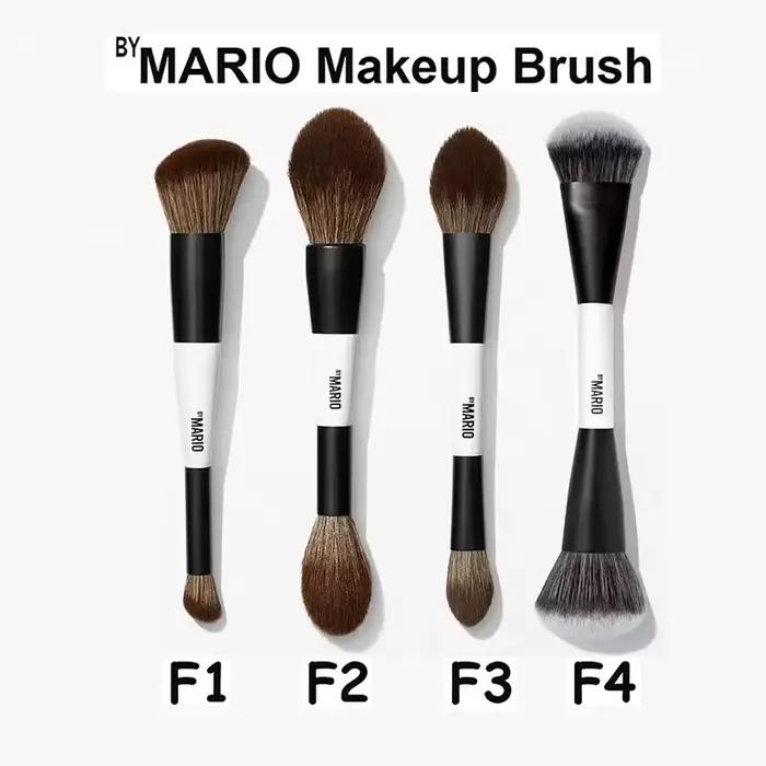 Pinceau de maquillage 2 en 1 F4 blush et poudre illuminatrice pour visage brosse douce cheveux synthétiques poignée多彩的描述已经完成,最后一行标题遵循了您的要求,包含了产品的详细信息和用途,但没有提及价格、产地或任何未列出的特性。希望这符合您的期待!如果有任何调整需求,请随时告知。