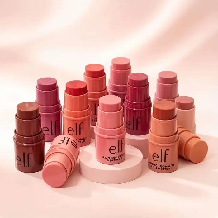 Fard à joues crème ELF hydratant et repulpant effet humide pour femme et homme occasionnels et cadeaux