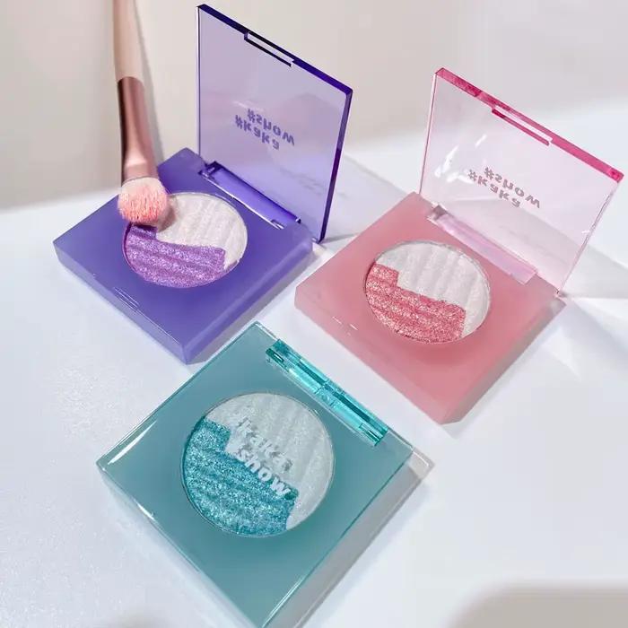 Palette de maquillage caméléon effet brillant Aurora Purple