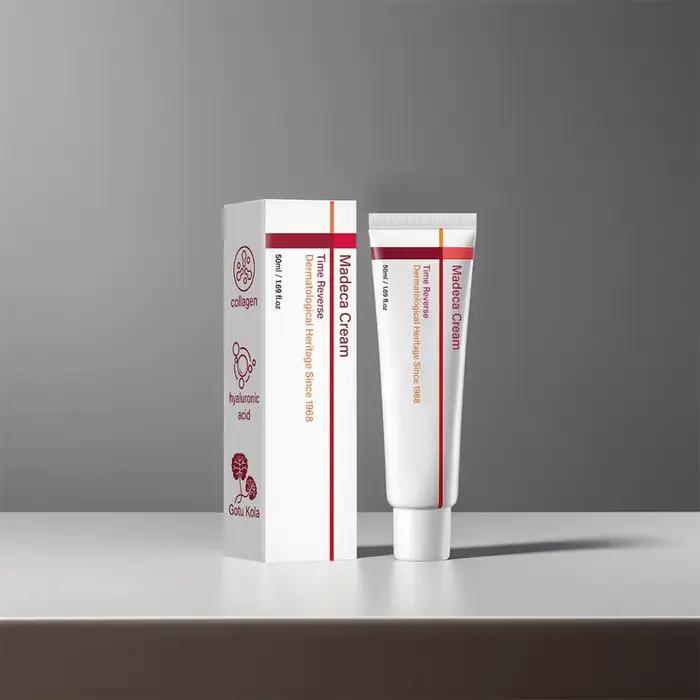 Crème Visage Anti-Rides 50ml Hydratante Raffermissante Anti-Âge Soin de la Peau Coréen pour Rides Fines Peau Sèche et Rugueuse