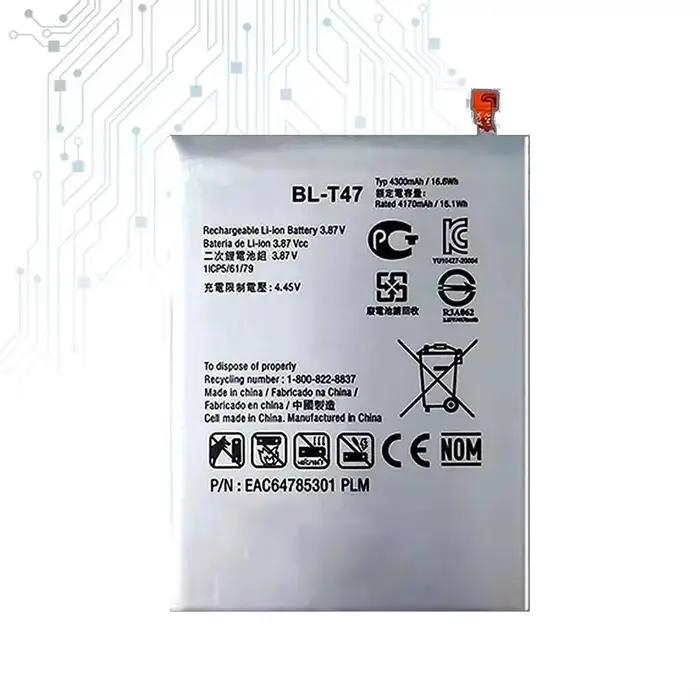 Batterie de téléphone portable, bonne performance à basse température, pour LG Velvet 5G LMG900TM 4300mAh BL-T47
