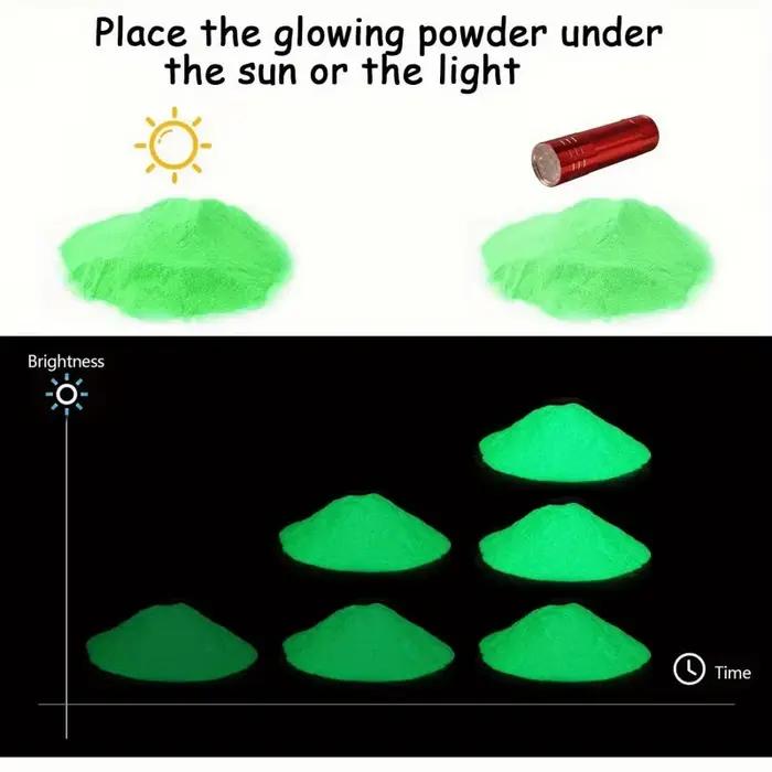 Poudre lumineuse 12 couleurs
