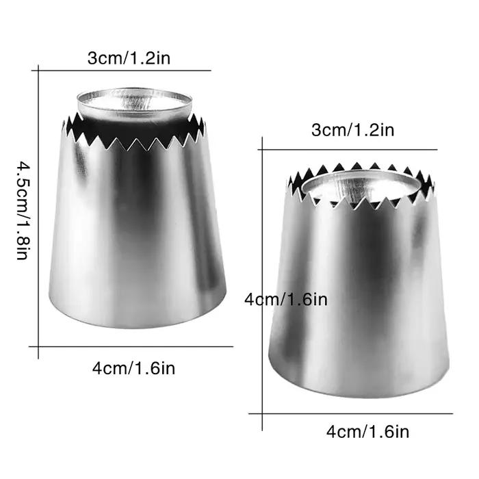 Douilles de glaçage pour strass, crème glacée russe, pointes spectaculaires, moule à gâteau, outils de décoration de gâteaux, gadgets de cuisine, nouveau