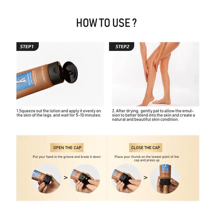 Lakerain – maquillage pour les jambes