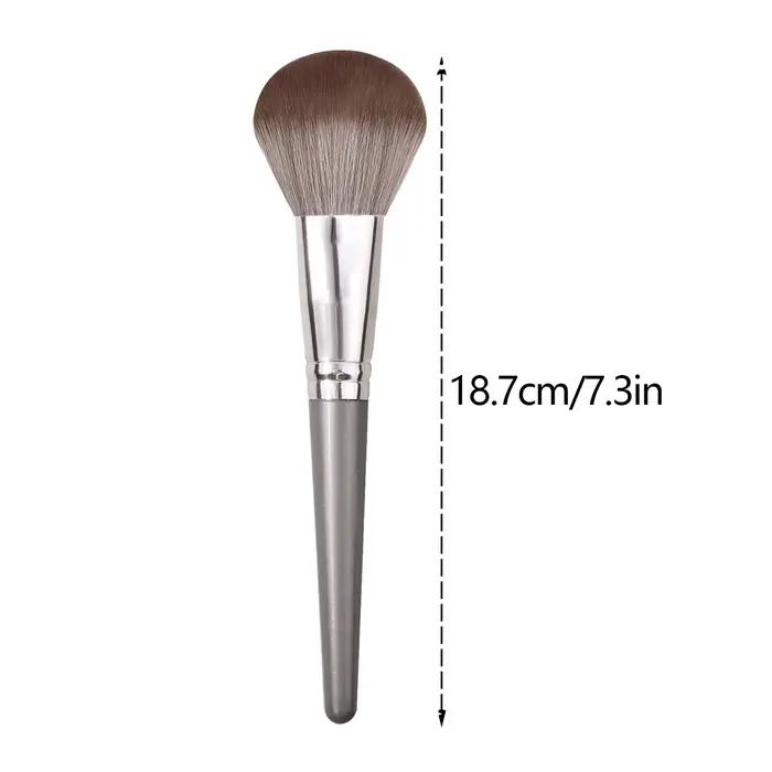 1 pièces de haute qualité moelleux doux grand pinceau à poudre