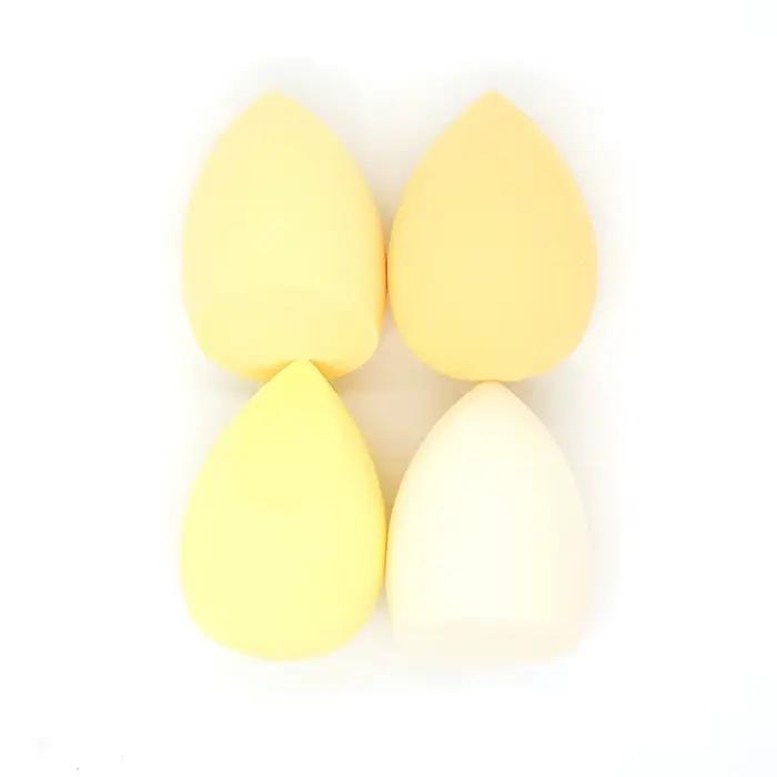 4 pièce/sac éponge de maquillage bouffée de poudre sèche et humide combinée beauté boule cosmétique fond de teint