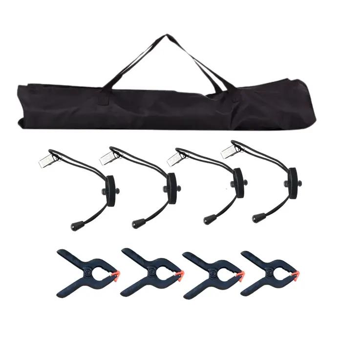 Système de support de fond de studio photo, supports de toile de fond, accessoires de support de fond de photographie, support pour les pousses, décoration de fête