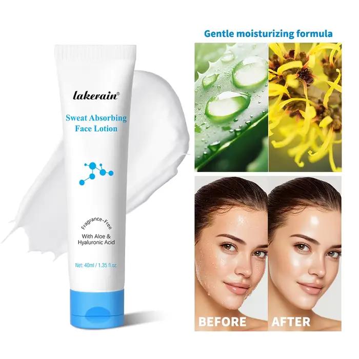 Base de maquillage Lotion pour le visage absorbant la sueur