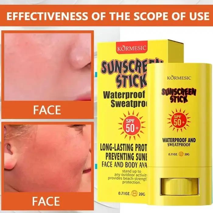 Crème solaire en stick SPF 50+ Protection UV Anti-oxydant