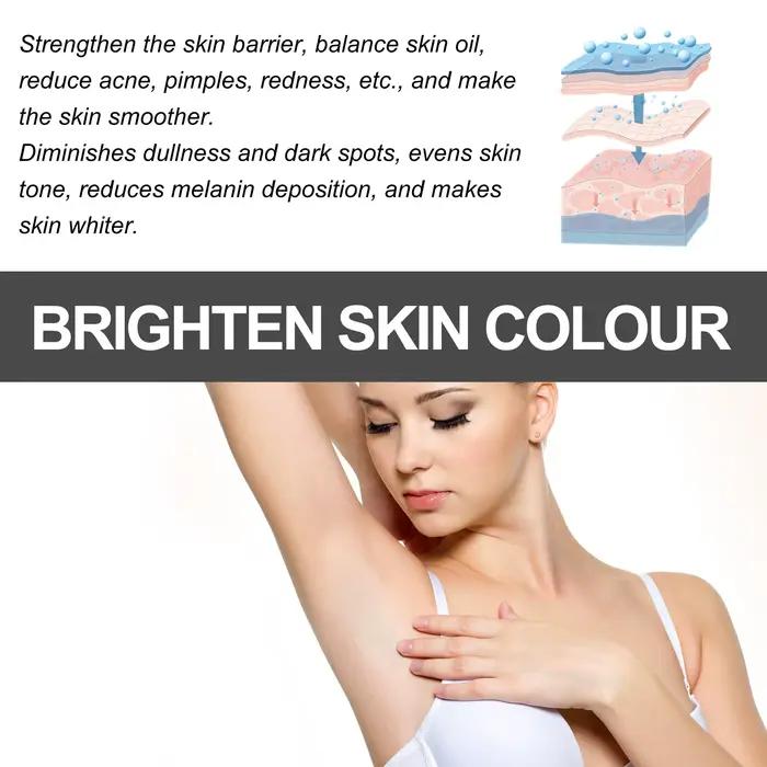 Crème de blanchiment de neige vitamine C éclaircissante parties intimes aisselles