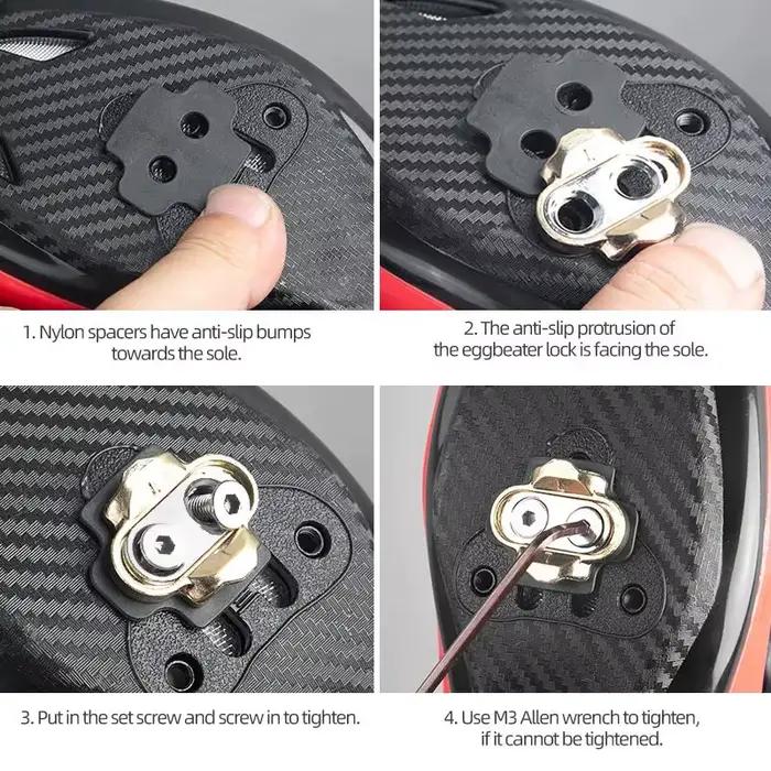 Pédales de vélo de montagne haut de gamme pour manivelle, pédale Brother, accessoires VTT en cuivre, batteur René, maillet Candy Smarty