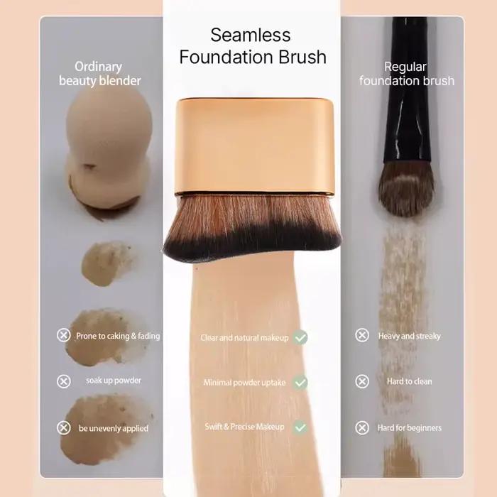 Pinceau de maquillage pour le contour du bronzage