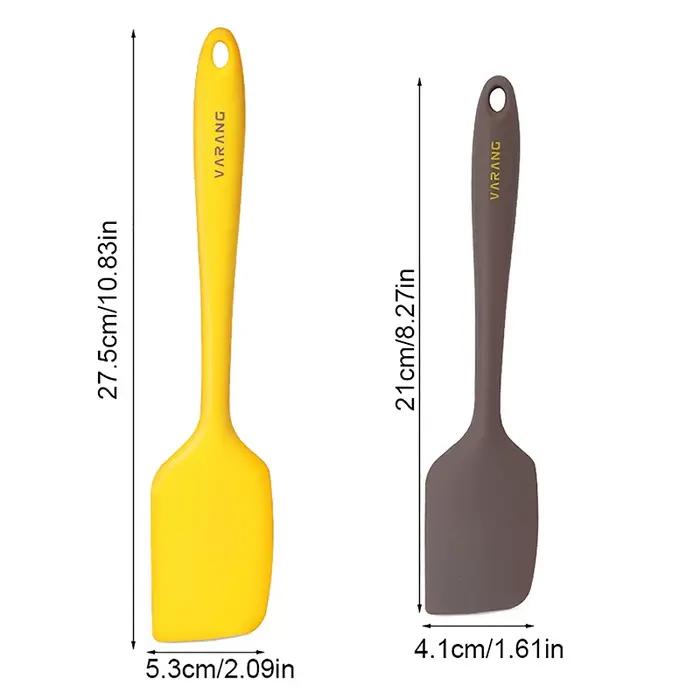 Spatule antiarina en silicone pour poupée à crème, grattoir à gâteau, outils de cuisson, cuisine, centre commercial, bricolage, 1 pièce