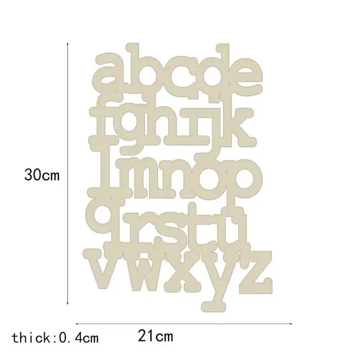 Maison tenture murale chambre fond chambre décor bois cintre pendentif fenêtre en forme pendentif Alphabet mur cintre bois artisanat
