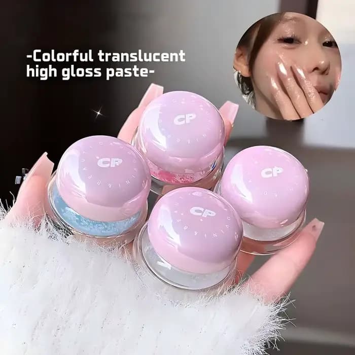 Crème gel illuminateur Cappuvini Radiant avec fini nacré scintillant