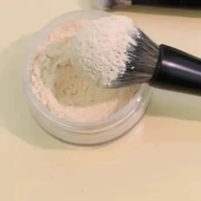 Pinceau pour le visage à double extrémité pour poudre