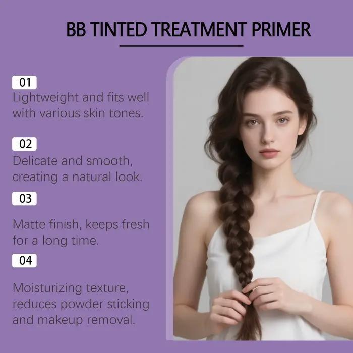 Kit Crème BB Écran Solaire Protection Efficace Contre le Soleil Contrôle du Sébum Couvre les Imperfections du Visage Maquillage Parfait Base de Teint