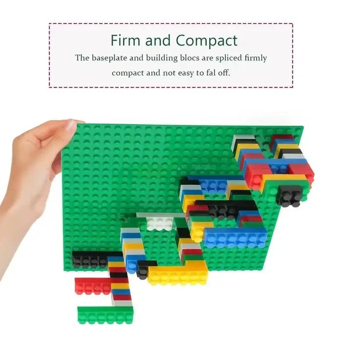 Plaques de base classiques 32x32 16x32 16x16 points, blocs de construction, briques, plaques de base DIY, planches en plastique, jouets de construction