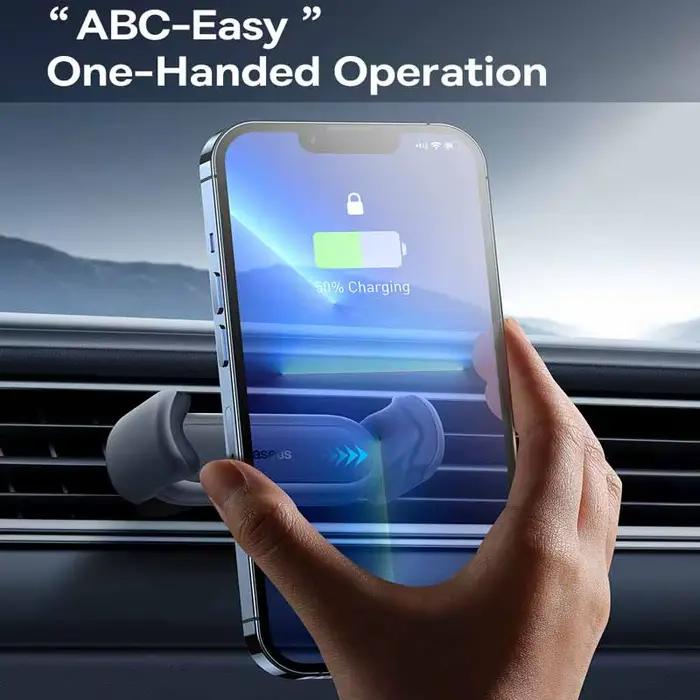 Support de téléphone de voiture Baseus pour Support de téléphone portable universel Support de téléphone de voiture pour Support de sortie d'air de voiture Support de téléphone portable de voiture