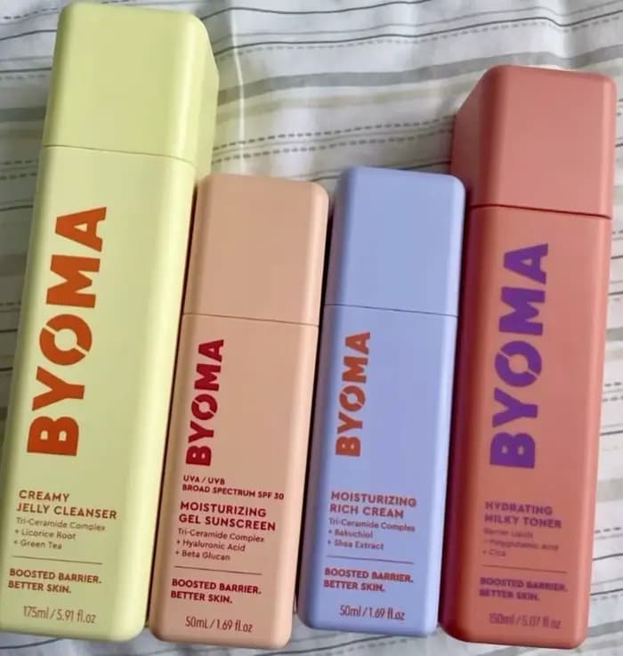 Série de Sérums Éclat Phyto-Mucin BYOMA : Huile Réparatrice Hydratante