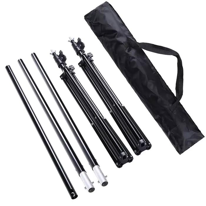 Système de support de fond de studio photo, supports de toile de fond, accessoires de support de fond de photographie, support pour les pousses, décoration de fête