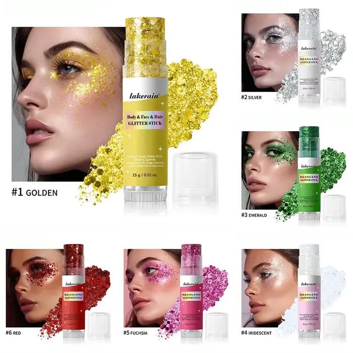 Bâton de paillettes pour le corps et le visage