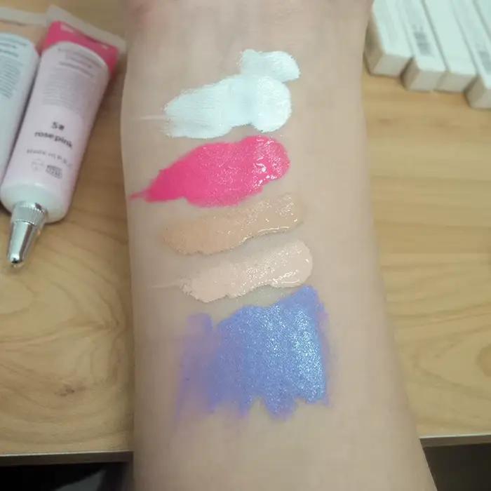 Crème de Base pour ombre à paupières blanche foncée