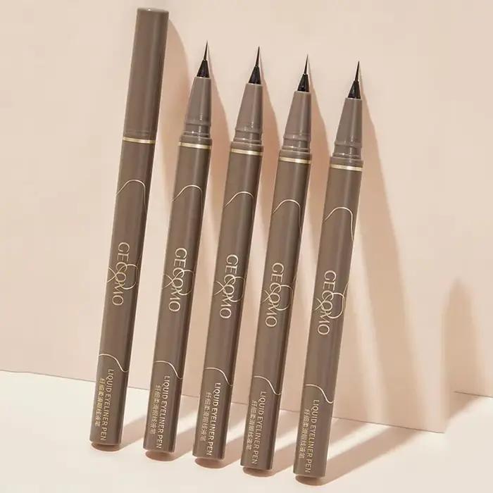 Stylo Eyeliner Ultra fin pour cils inférieurs, noir et marron, imperméable, durable, lisse, couché, ver à soie, crayons pour les yeux, outils de maquillage pour les yeux