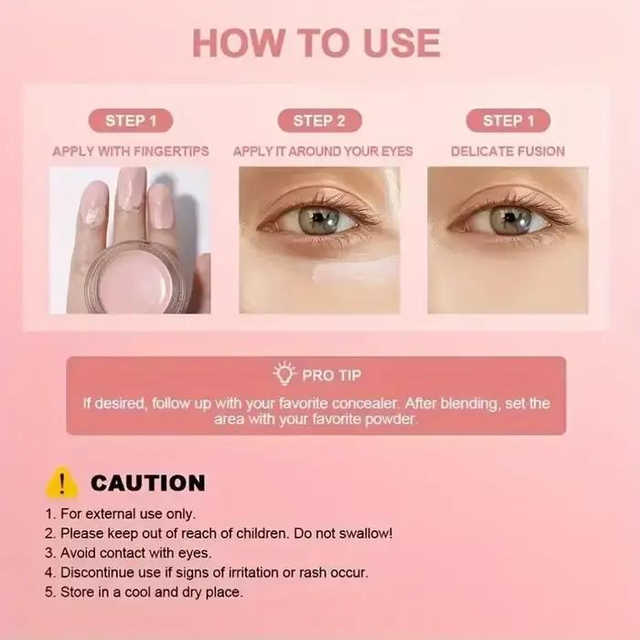 Crème hydratante et éclaircissante coréenne pour les yeux
