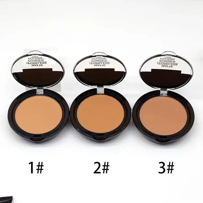 Micolor Fit Me 2 en 1 noir mat fond de teint liquide réglage poudre ensemble de maquillage hydratant visage correcteur