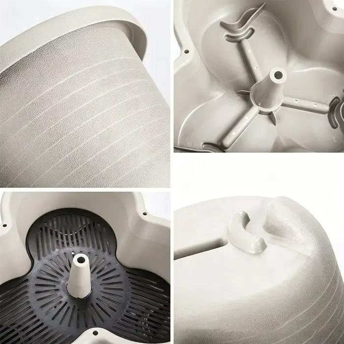 Jardinière empilable à 5 niveaux avec roulettes pour jardin, terrasse, serre et intérieur