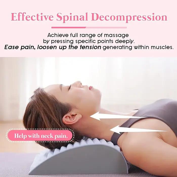Coussin de soulagement des douleurs lombaires, soutien lombaire chronique, correcteur de posture pour hernie discale