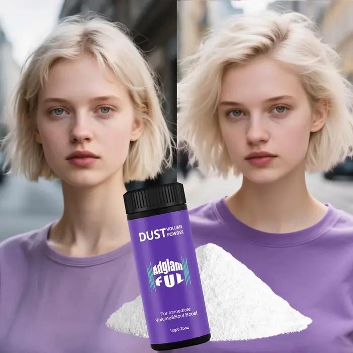 Poudre volumisante 10g absorbant l'excès de sébum