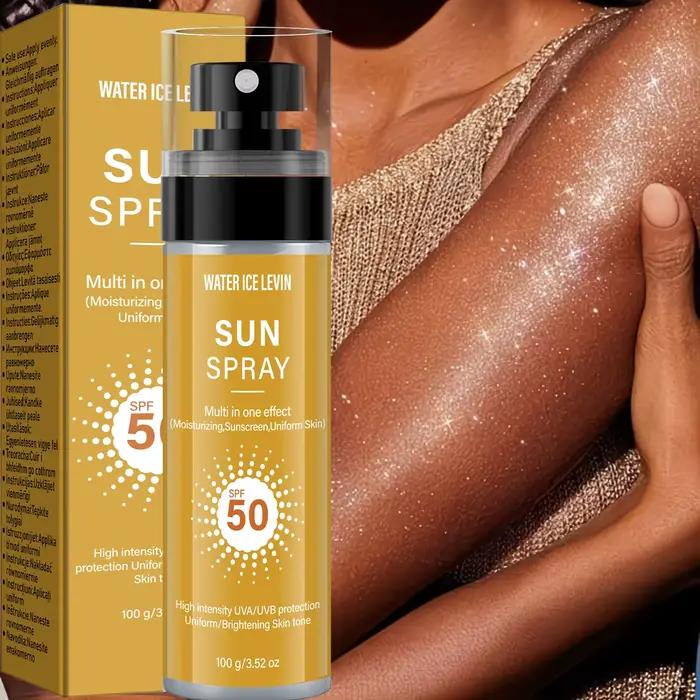 Water ice levin Spray Solaire SPF50 Crème