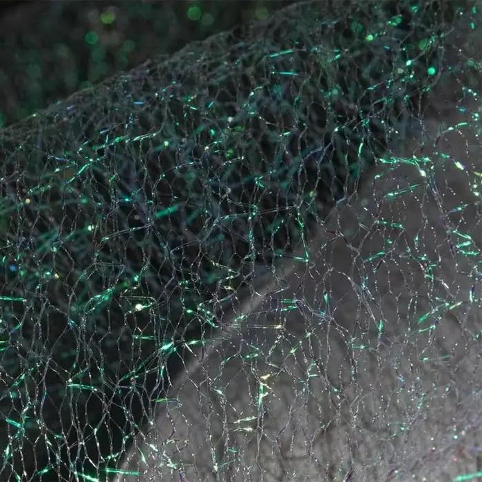 Tissu de fond creux fait à la main, maille irrégulière colorée, Bergame PerconsiderMesh, cadeau de bricolage, vêtements de créateur