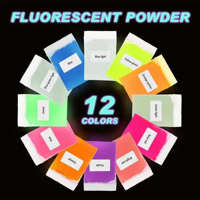 Poudre lumineuse 12 couleurs