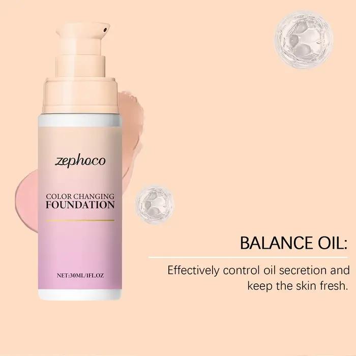 Fond de Teint Correcteur Zephoco à Changement de Température