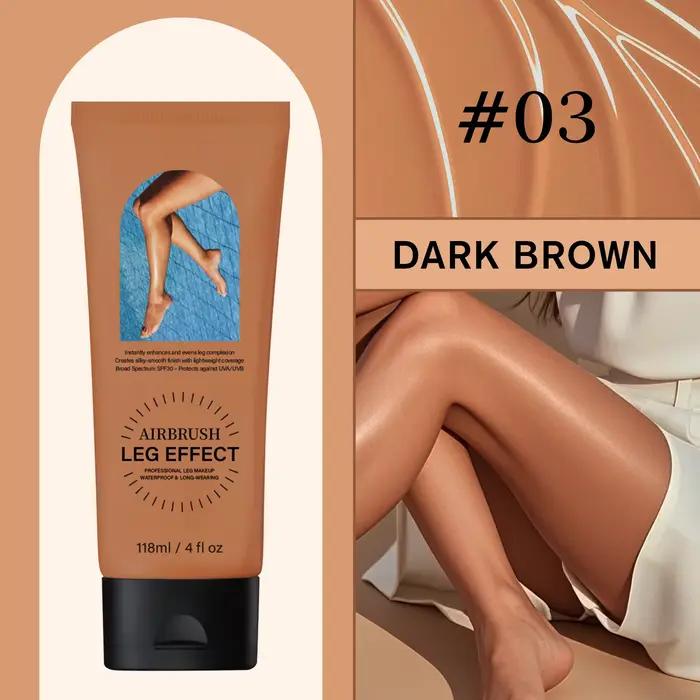Lotion de maquillage pour les jambes