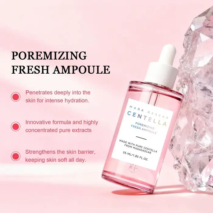 Essence calmante à la Gotu Kola de Madagascar 55ml - Pour les peaux sensibles et sujettes à l'acné