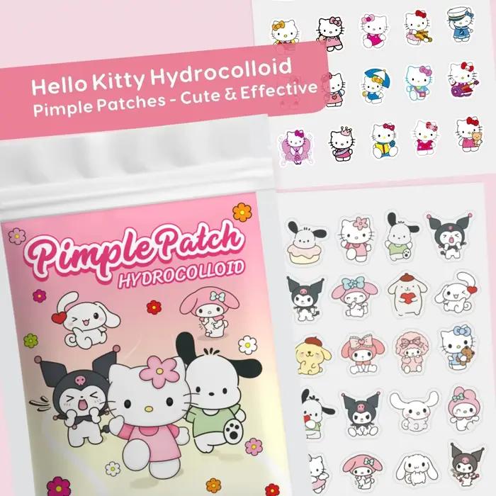 80 autocollants anti-boutons Sanrio