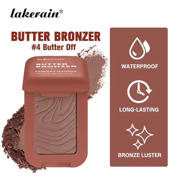 Bronzant maquillage Contour doux mat haute Pigmentation longue durée imperméable bronzé et scintillant Palette poudre