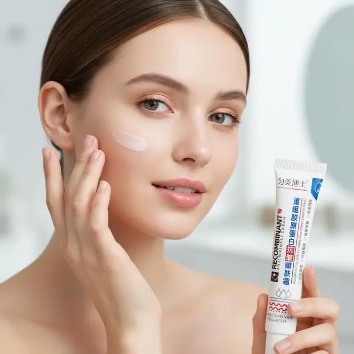 Crème pour le visage au collagène recombinant Dr. Junmei